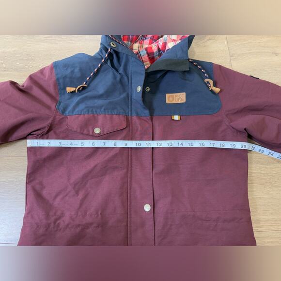 Picture Organic Kate Ski Snowboard Jacket Purple Women’s Size Large - Picture 15 of 16